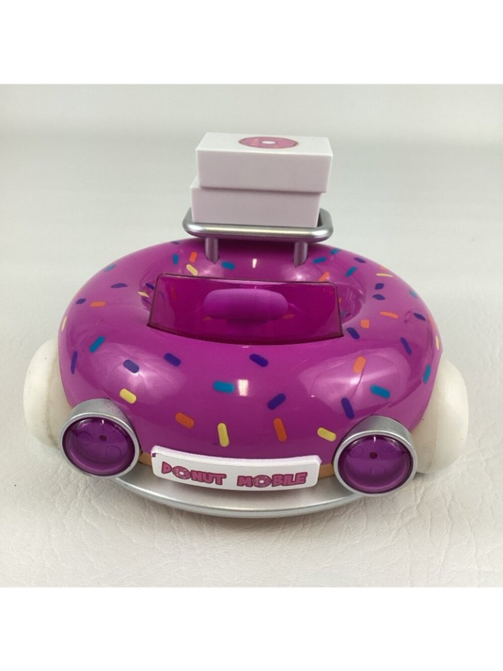 Lanky Box Series 4 Happy Friends Donut Mobile Pull Back Vehicle Toy Bonkers - Picture 3 of 7